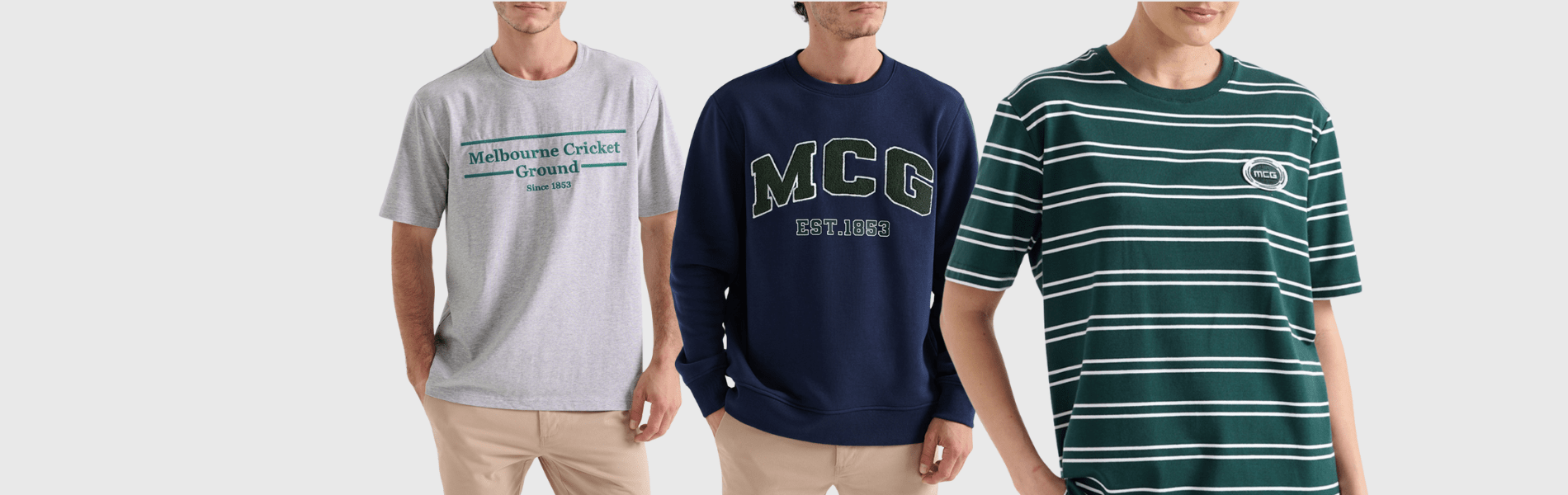 Man wearing MCG Hoodie